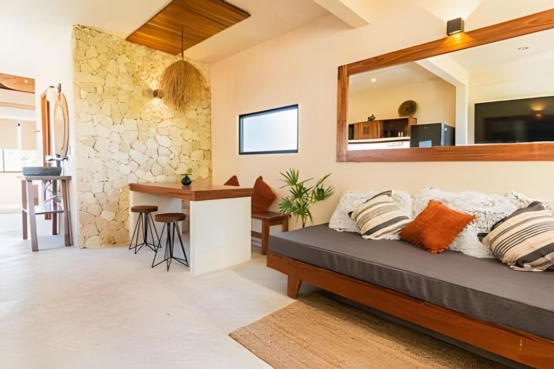 Apartamento Casa De Piedra - Departamentos Bacalar- Exterior foto